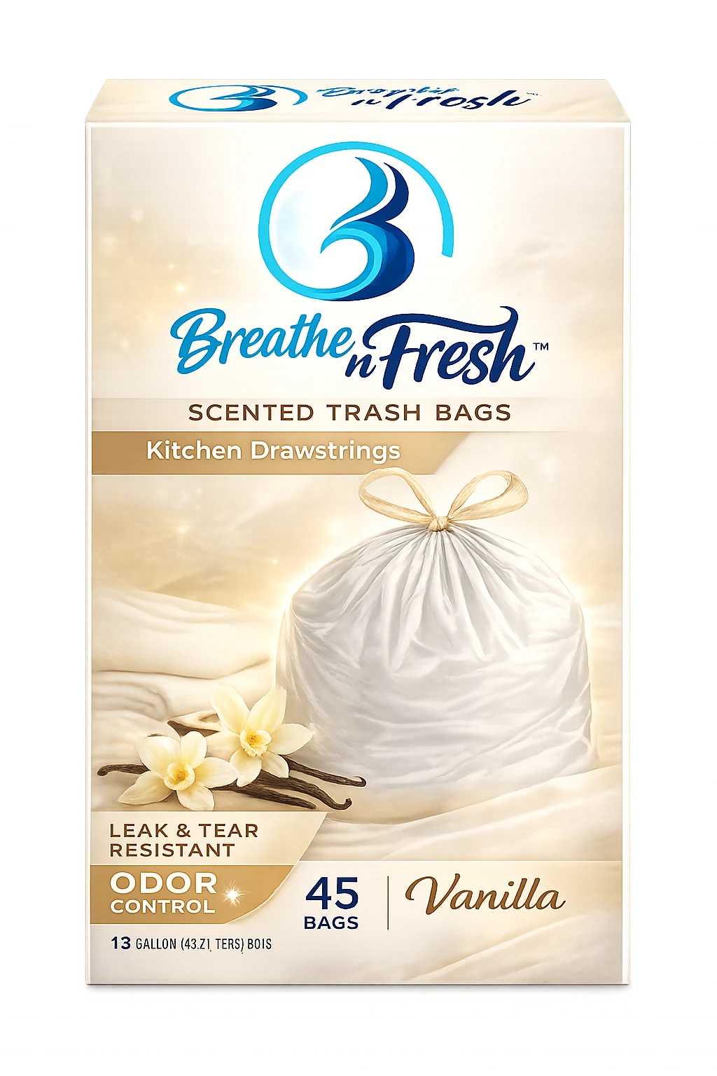 Vanilla Trash Bags — Retail Box